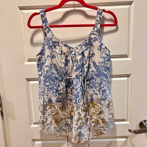 Ecote Sleeveless Tie Blouse | Urban Outfitters - Picture 1 of 6